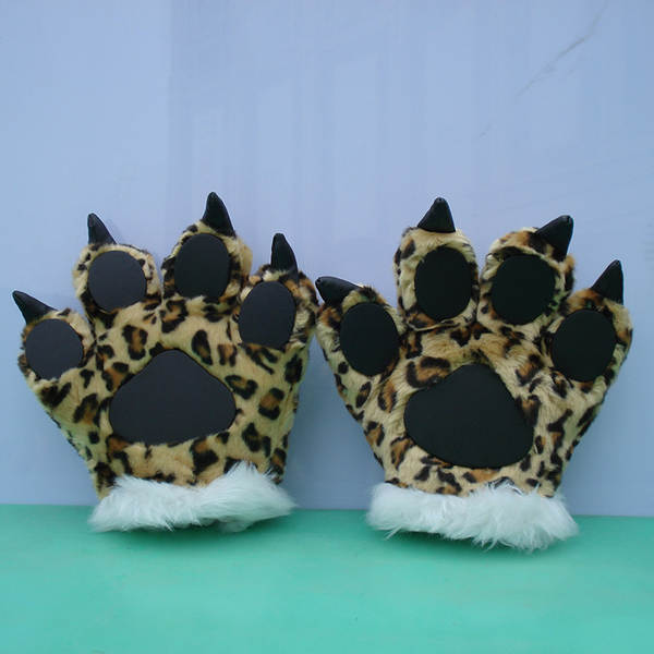 bonito tigre cauda pelúcia brinquedos de neve leão bonecas dinossauro punhos apresentação utensílios crianças presentes de aniversário