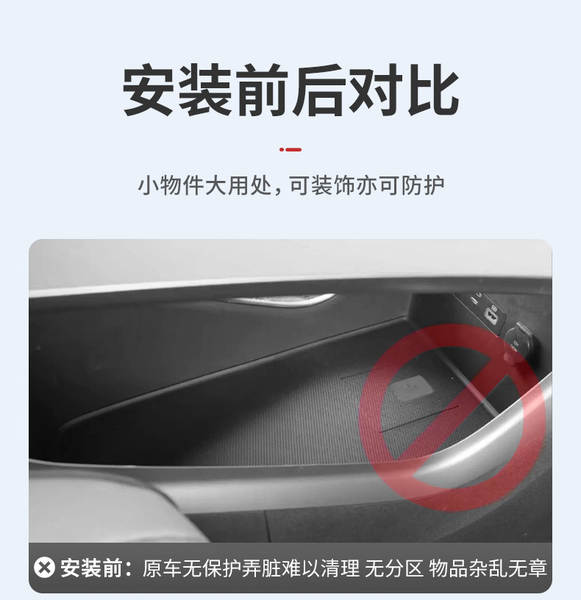 Aplicável a 25 caixas de armazenamento de camadas inferiores de Qin L-EV da BDI 24 caixas de armazenamento de peças de reposição de automóveis