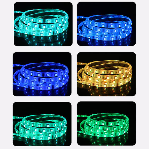 2835 Bandeira de lâmpadas 5050RGB Bandeira de lâmpadas flash USB Bandeira de lâmpadas flash WIFI Bluetooth LEDRGB