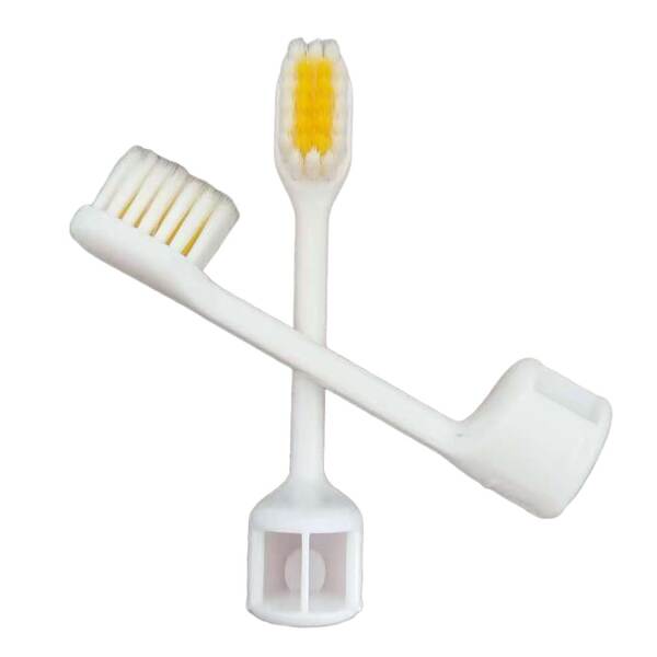 Duplo em um portátil escova de dentes suíte pasta de dentes recolha viagem de viagem indispensável utensílios de cabelo suíte recolha