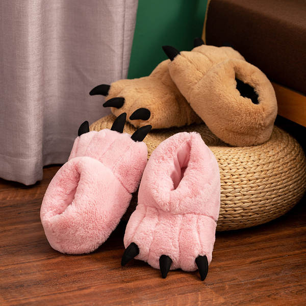 Chinelo de Animal de Pelúcia