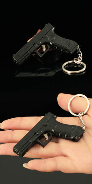 1:3 Desmontável Modelos de brinquedos de liga Grock G17 Pequenos Peças de chave de metal 6.5CM