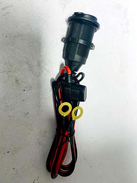 12V24V de alta potência automóvel de transporte de motocicletas remodelado de parafuso à prova d'água fixa de fio de fumaça de cobre completo