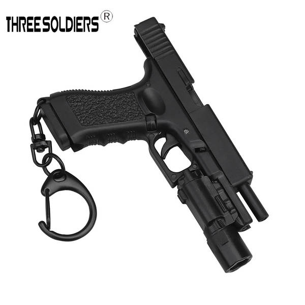 Personagem Mini G17 Combination Kit Chave pendura acessórios de decoração de mochila de roupa para roupas de joalharia