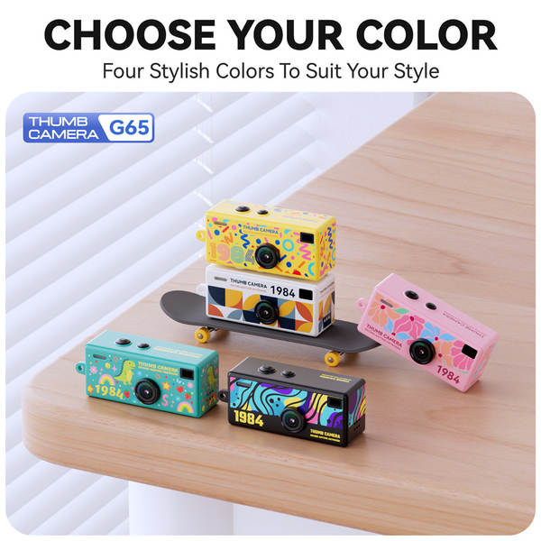 Transfronteiriço novo G65 mini câmera digital retrógrada foto vídeo portátil de pequeno dedo da câmera chave de presente