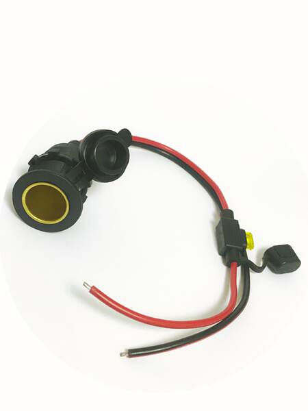12V24V de alta potência automóvel de transporte de motocicletas remodelado de parafuso à prova d'água fixa de fio de fumaça de cobre completo