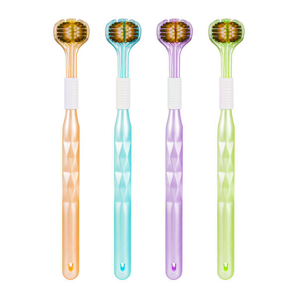 Escova de Dentes Tripla Cabeça Suave