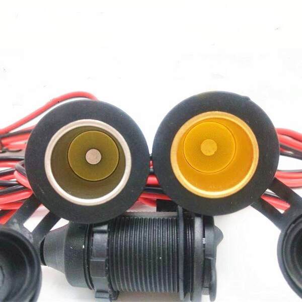 12V24V de alta potência automóvel de transporte de motocicletas remodelado de parafuso à prova d'água fixa de fio de fumaça de cobre completo