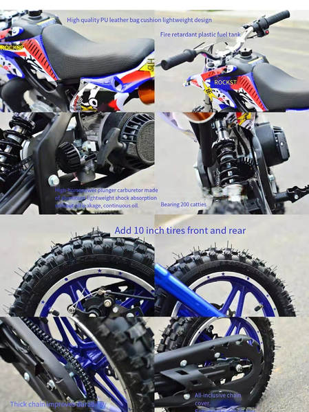 Moto de Terra 49CC para Crianças