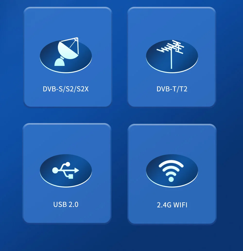 GTmedia V8 Finder Pro 2 DVB-S2X/S2/S/T2/T/C H.265 Suporte para 2,4G