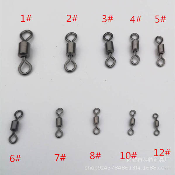 Conector de pesca de oito dígitos em atacado de aço inoxidável americano de 8 dígitos de aço inoxidável