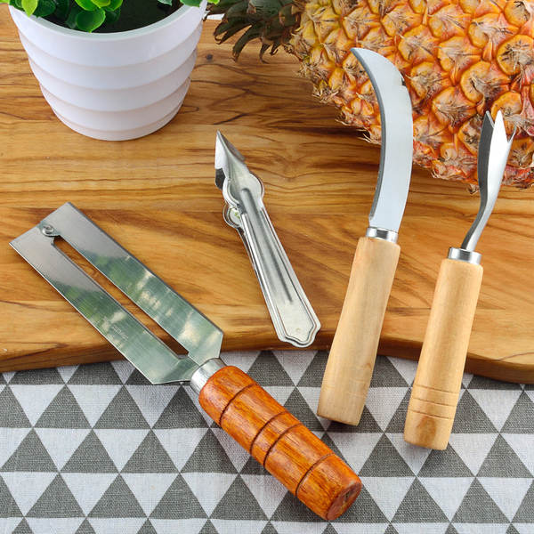 Kit de utensílios para cortar abacaxi
