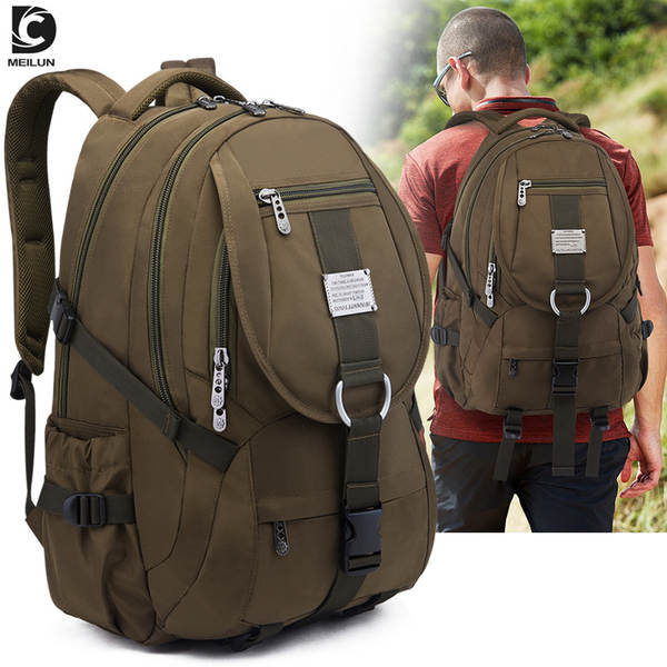 Nova mochila de viagem ultra grande capacidade para homens mochila de ombro duplo ao ar livre Oxford 55L mountain climbing durável mochila de estudante