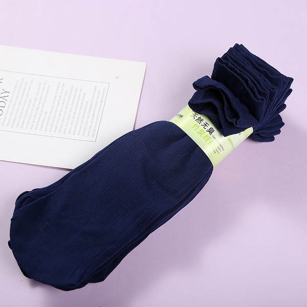Os principais fabricantes de meias de verão para homens de 10 pares de meias curtas de tamanho fino de tamanho médio de meias de banho de calçado de uma só vez