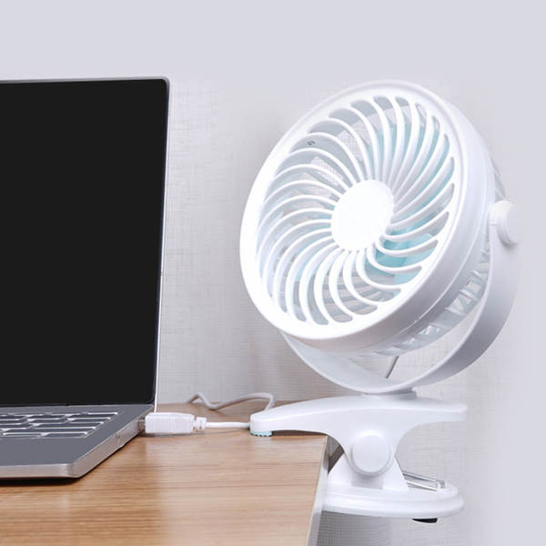 Novo USB Ferroviário Mini Ventilador dormitório estudante de desenho animado ventilador elétrico 4/6/8 polegadas disponível em troca