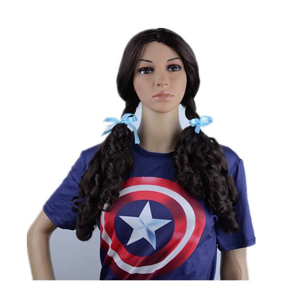 Venda direta do fabricante cos Animação Cachoeira Vermelha / Peixes Cosplay Características Animação Cabeça de cabelo