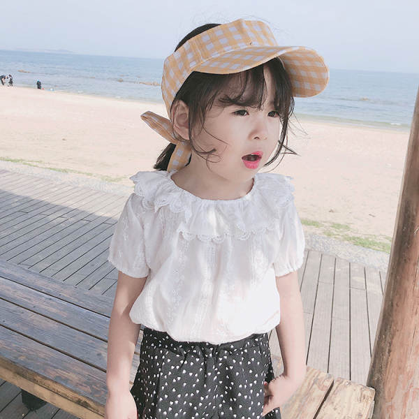 Vestido infantil de verão de vendas quentes 0-6 anos meninas