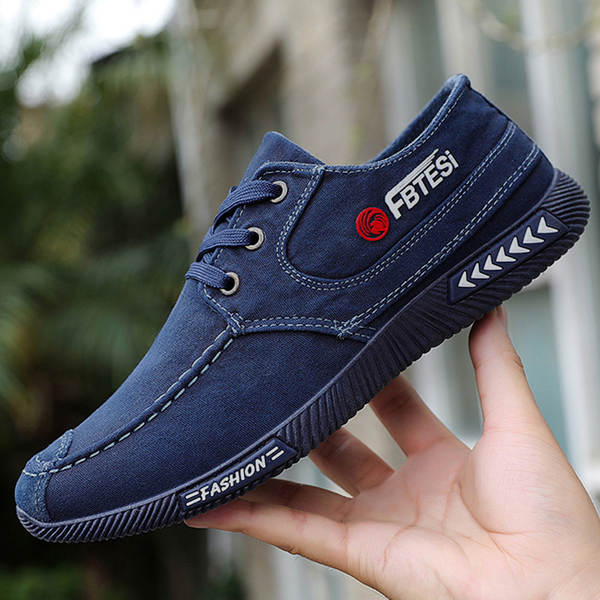 2026 sapatos masculinos primavera-verão outono de lazer sapatos masculinos de vela sapatos de ar-condicionado velhos sapatos de pequim sapatos de pano macio com sapatos de mesa
