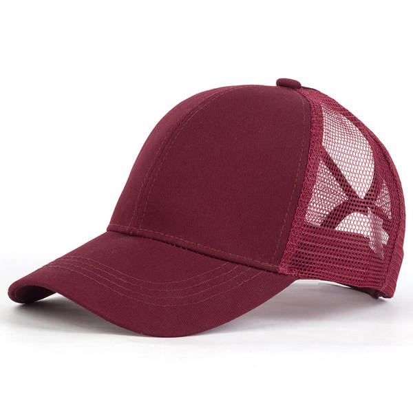 Chapéu de baseball feminino de verão ao ar livre sem chapéus CC