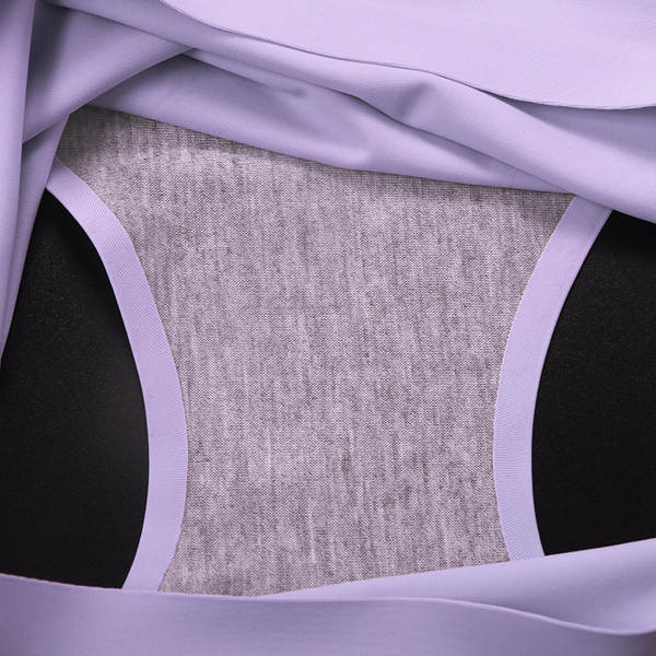 Calça íntima feminina de malha fina