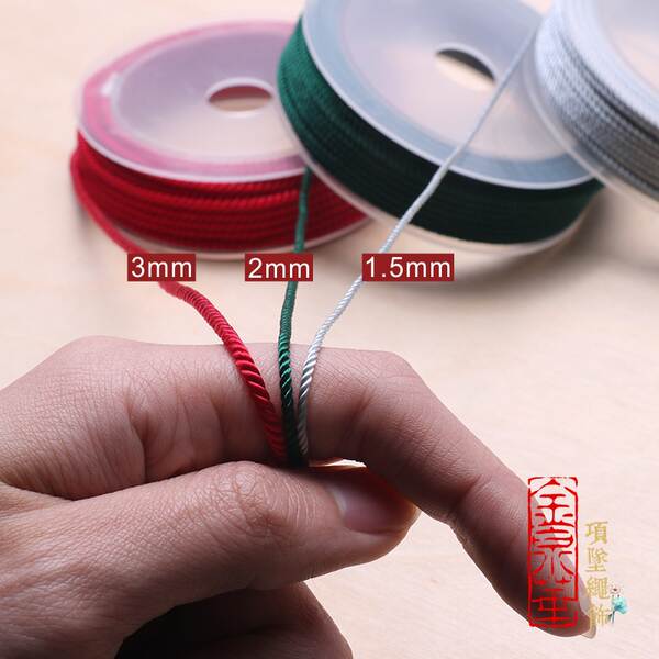 DIY Milão Linha 2mm Multicolor Colar Corda Materiais de Acessórios Corda Jóias Fabricantes de Corda Resistente à Abrasão