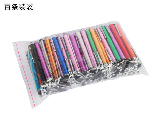 Leve 9.0 caneta portátil universal tablet caneta de toque de metal caneta de toque stylus pen