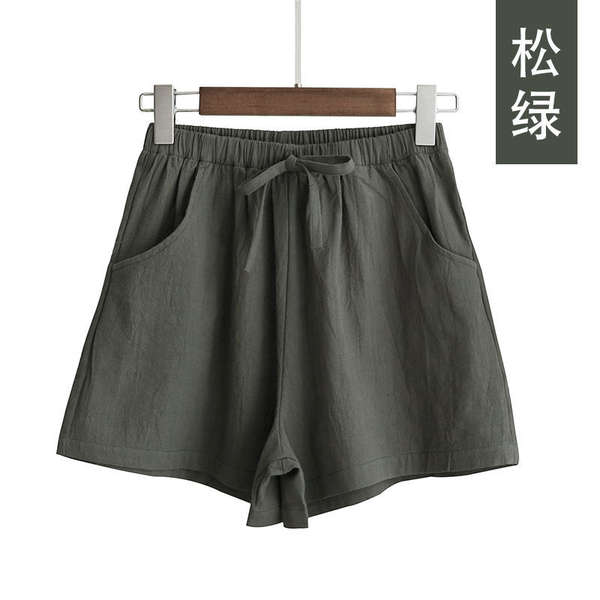 Roupa de verão de alta calça e calças de verão de alta calça.