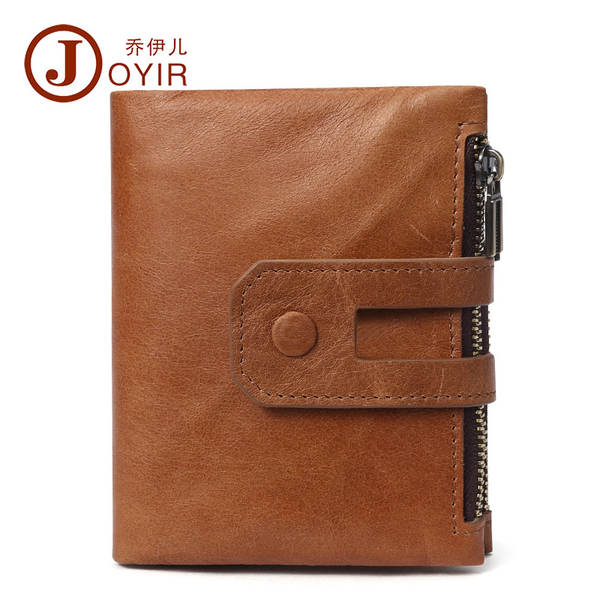Transfronteiriço rfid homem mochila de couro de lazer moda dupla cadeia multi-cartão mochila masculina mochila