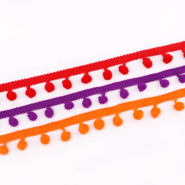Fabricante de vendas diretas de explosivos de bolas de pelúcia de pequeno tamanho para decoração de bordas de flores de madeira de pelúcia de cor 10mm de cor ecológica