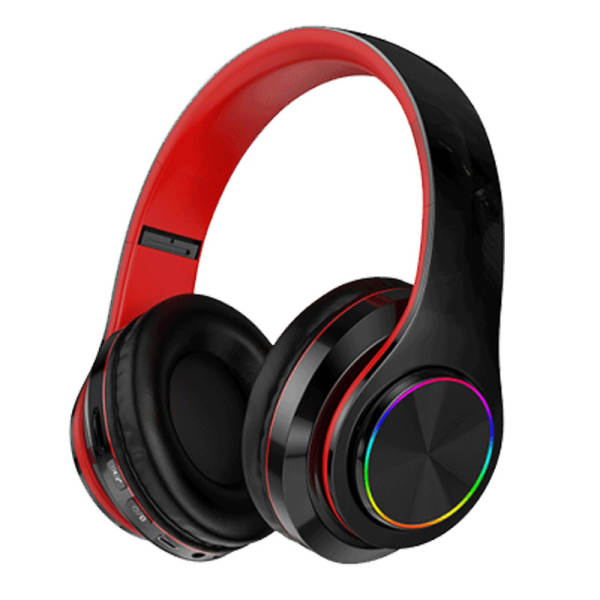 Fone de Ouvido Bluetooth com Iluminação
