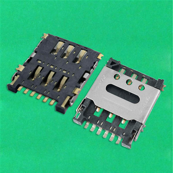 Conector de Cartão SIM 6PIN para Dispositivos Móveis