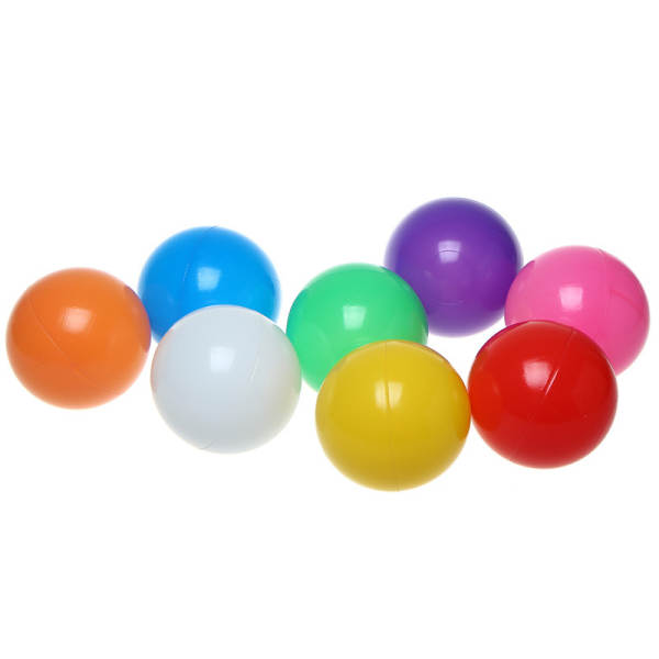 Engrossado balão marinho de ondas de basquete para crianças parque de bolas coloridas enchimento de plástico pe bola de brinquedo 5/7/8cm