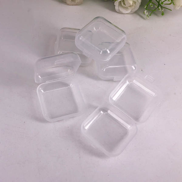 Caixa de Plástico Transparente Pequena