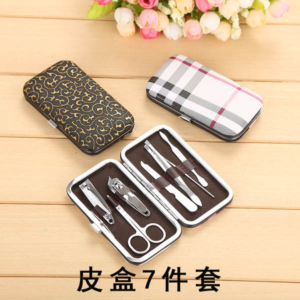 Kit de Ferramentas de Manicure 7 Peças