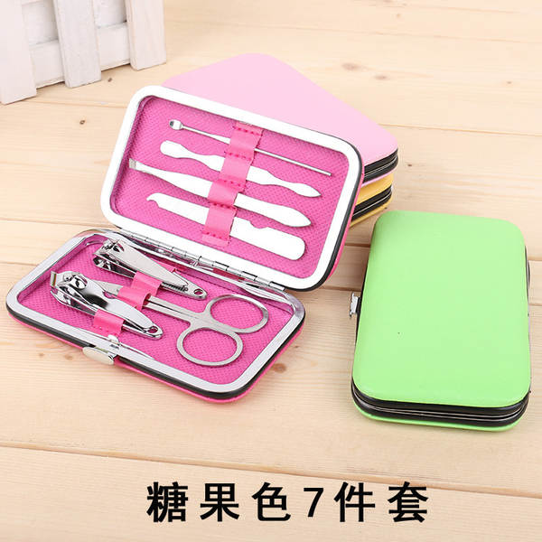 Kit de Ferramentas de Manicure 7 Peças