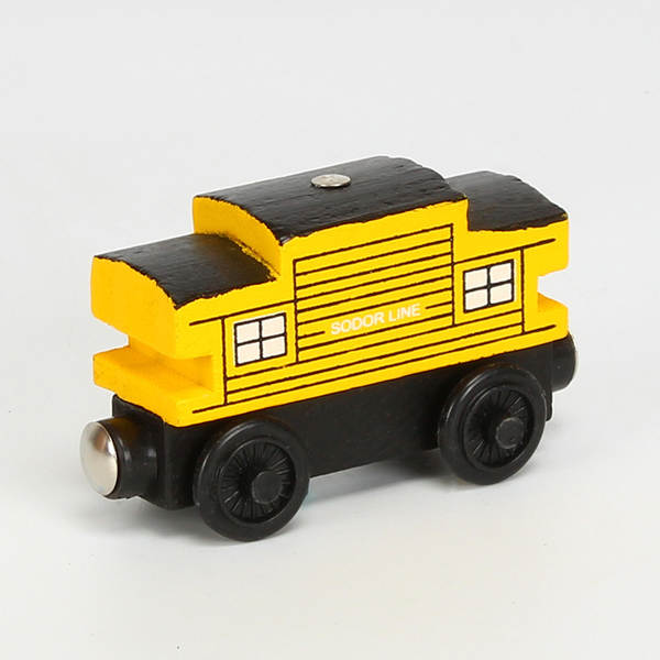 Combinação de trem magnético de madeira para crianças Kit de braço magnético de madeira pequeno comboio brinquedo de carro
