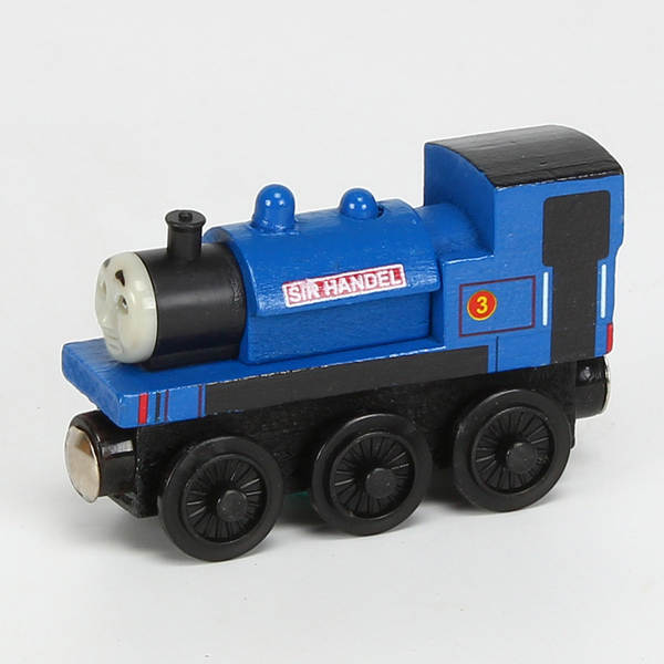 Combinação de trem magnético de madeira para crianças Kit de braço magnético de madeira pequeno comboio brinquedo de carro