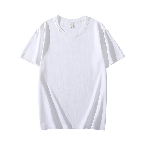 180g200g250g T-shirts de algodão limpo para roupas de trabalho