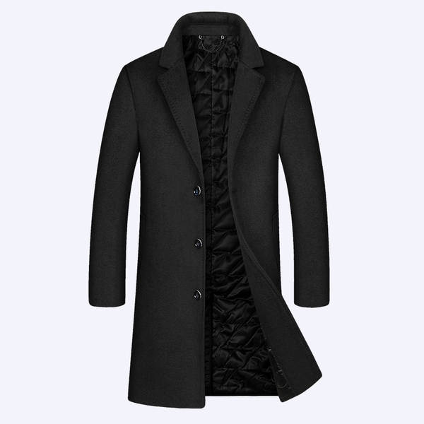 Terno de lã masculino inverno