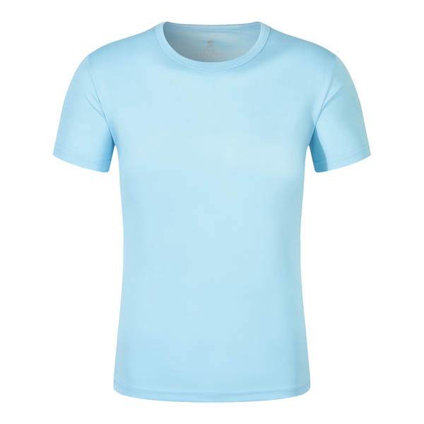 Vestido de trabalho todo o corpo impressão pulseira curta colar T-shirt impressão maratona roupa de roupa de esporte rápida T-shirt anúncio logo personalizado