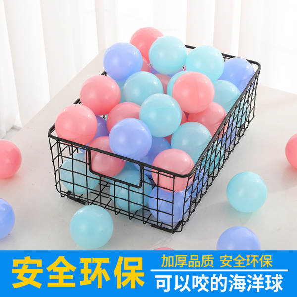 Colorido engrossado piscina de balão marinho macaron balão de ondas infantis jardim de brinquedos jardim de brinquedos para crianças