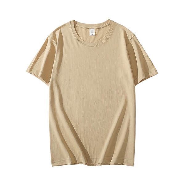 180g200g250g T-shirts de algodão limpo para roupas de trabalho