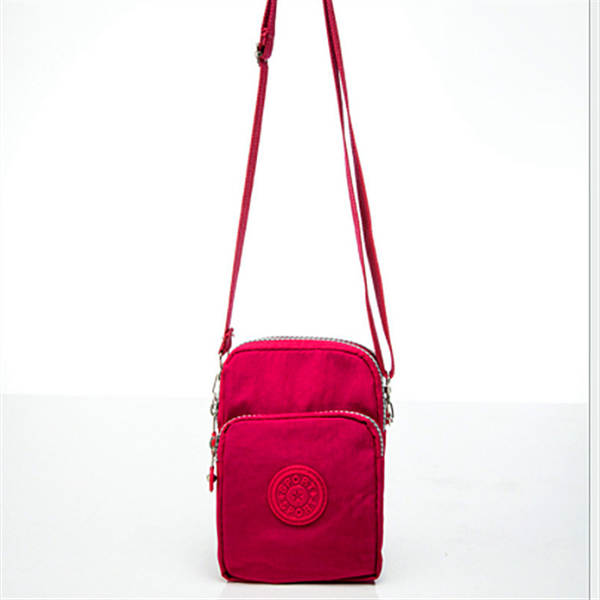 Bolsa de ombro para celular e dinheiro
