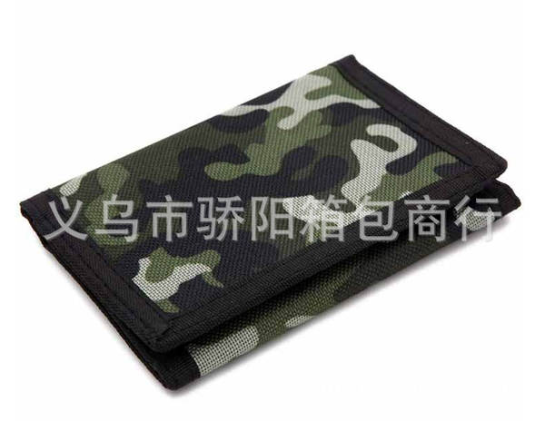 Carteira Masculina de Camuflagem