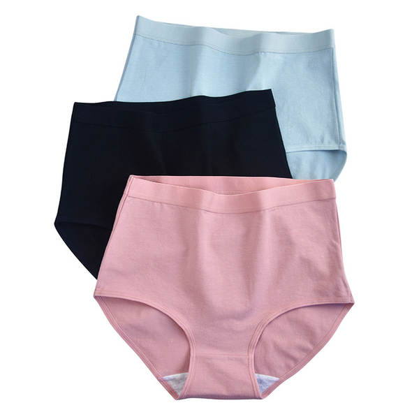 Calça íntima feminina de cintura alta