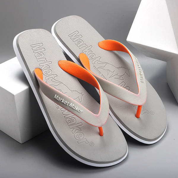 Sandália de borracha masculina