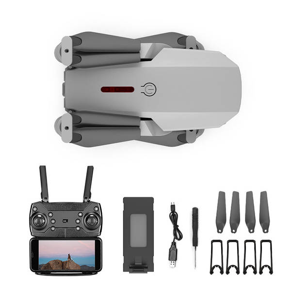 Transfronteiriço e88 dobrável drone avião de alta definição 4k câmera dupla de quatro eixos aeronave de controle remoto e58 brinquedo