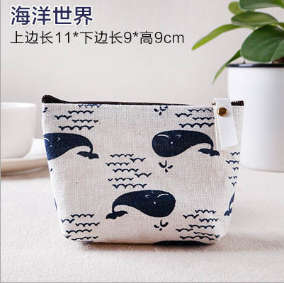 Bolsa de Moedas em Tecido
