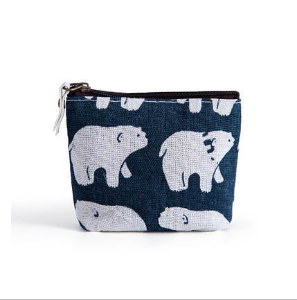 Bolsa de Moedas em Tecido