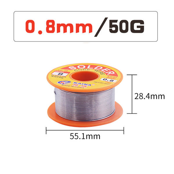 Fio de Estanho 63/37 50g 0.8mm
